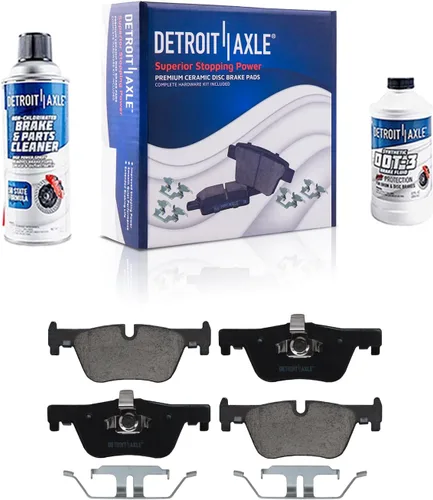 Miniatura 43 de Detroit Axle - Pastillas de Freno para Nissan Altima Sentra 350Z Juke INFINITI G35, Pastillas de Freno Cerámica Delanteras y Traseras Reemplazo