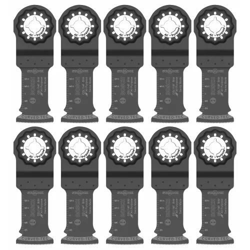 Miniatura 12 de Bosch OSL034F Starlock cuchilla bimetálica para corte profundo