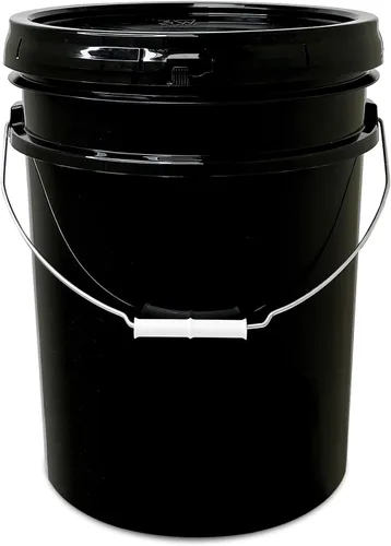 Miniatura 12 de ePackageSupply Balde de 5 galones con tapa hermética Fabricado en EE. UU. Grado alimenticio Plástico premium HDPE resistente Cubo multiuso