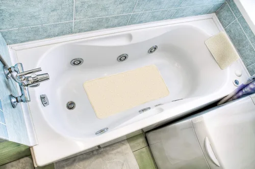 Miniatura 12 de Popular Bath Tejido de gofre, 16.9 x 35.8 in, blanco