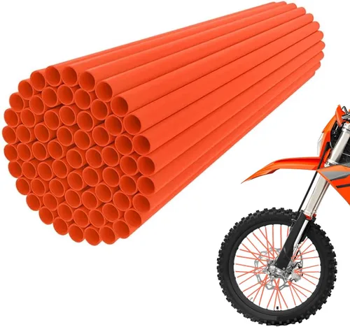 Miniatura 6 de JFG RACING protectores de plástico para radios de bicicleta o motocicleta, Negro