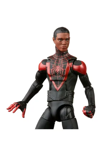 Miniatura 7 de Spider-Man Marvel Legends Series Gamerverse Miles Morales - Figura de acción coleccionable de 6 pulgadas, juguete con 7 accesorios y 1 parte(s)