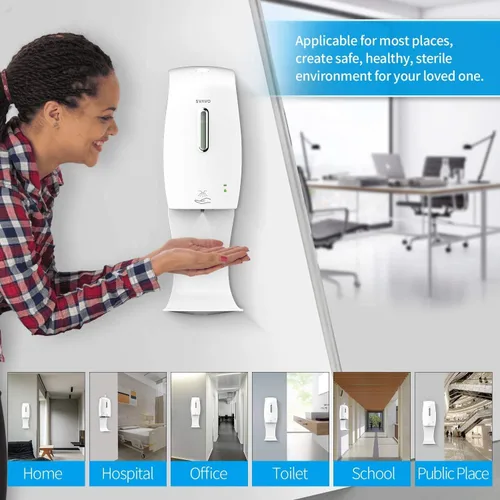 Miniatura 3 de Bandeja de goteo para dispensador de jabón montado en la pared, evita goteos y pulverizaciones, soporte dispensador, bandeja de agua, portavasos