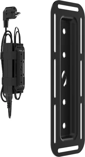 Miniatura 12 de HumanCentric Caja de cables y soporte para módem, montaje de pared ajustable para dispositivos pequeños y estrechos, cajas de cable, módems