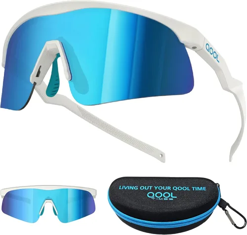 Miniatura 3 de Living out your qool time QOOLTIME Z87 - Gafas de sol deportivas para ciclismo, hombres, mujeres, jóvenes, pickleball para correr, béisbol F30b