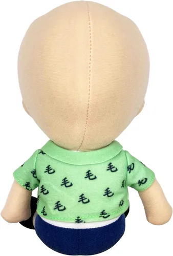 Miniatura 2 de Great Eastern Entertainment One-Punch Man: Saitama (Camisa Verde) Pose Sentado Felpa 7" H