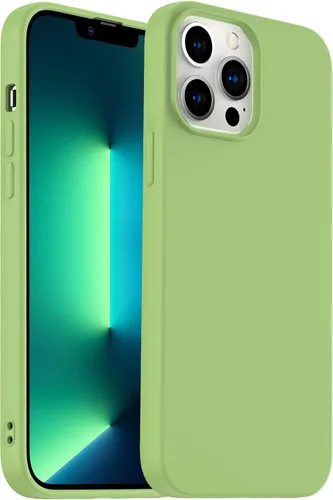 Miniatura 13 de Funda diseñada para iPhone 13 Pro Max, funda de silicona ultra delgada a prueba de golpes, de microfibra suave anti arañazos, protección mejorada