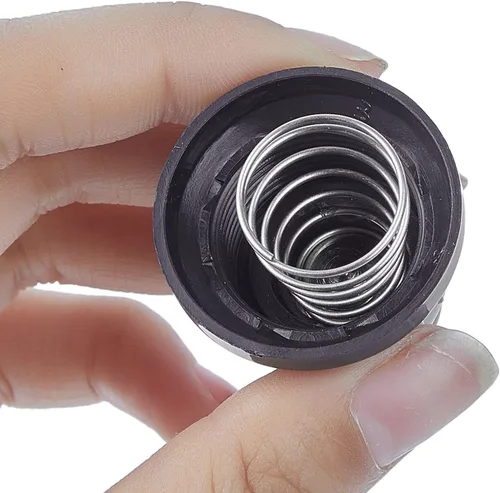 Miniatura 3 de 2 tapas de encendido de botón de batería AA, solo compatibles con batería AA (diámetro 0.571 in, longitud 1.988 in), tapas de repuesto de encendido