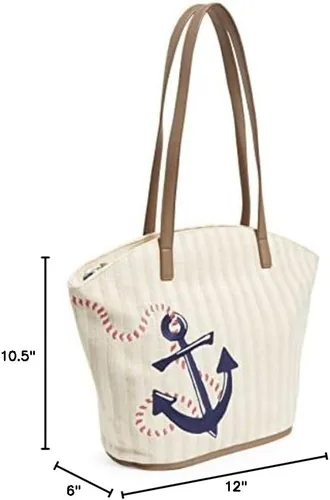 Miniatura 7 de Vera Bradley Bolso tote de paja para mujer