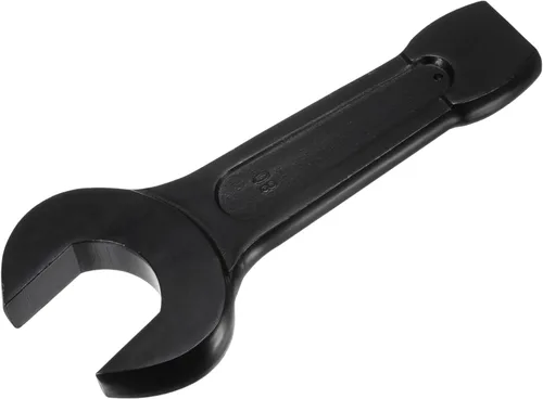 Miniatura 7 de uxcell Llave de golpe de extremo abierto de 1.496 in, herramienta de mano de llave de cabeza única de acero de alta resistencia