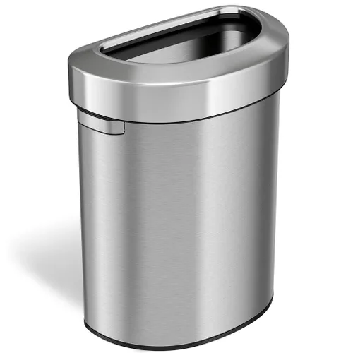 Miniatura 9 de iTouchless SoftStep EXP - Cubo de basura con pedal de 20 galones, con filtro de olores AbsorbX, basurero de acero inoxidable con plástico a prueba