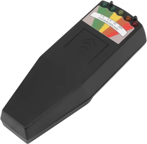 Geiger Contador, detector de radiación nuclear compacto y preciso para el hogar (negro)