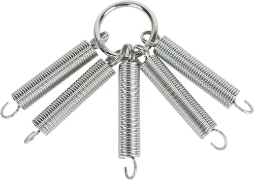 Miniatura 9 de Cadena de neumáticos de bungee CHICIRIS, 1 par de tensores de cadena de neumáticos, tensor de cadena de neumáticos de acero inoxidable, tensor
