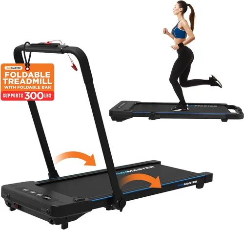 Miniatura 9 de RunMaster Under Desk Treadmill for Home and Office - 320lbs Weight Capacity, Quiet, Efficient, Walking Pad, Four LED Display, Space-Saving Portable