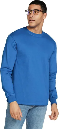 Miniatura 2 de Gildan - Camiseta de manga larga de algodón ultra estilo G2400 para adultos, paquete múltiple