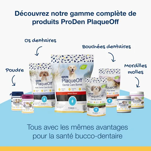 Miniatura 10 de Polvo ProDen PlaqueOff – Apoya dientes, encías y aliento normales y saludables en mascotas – 420 g