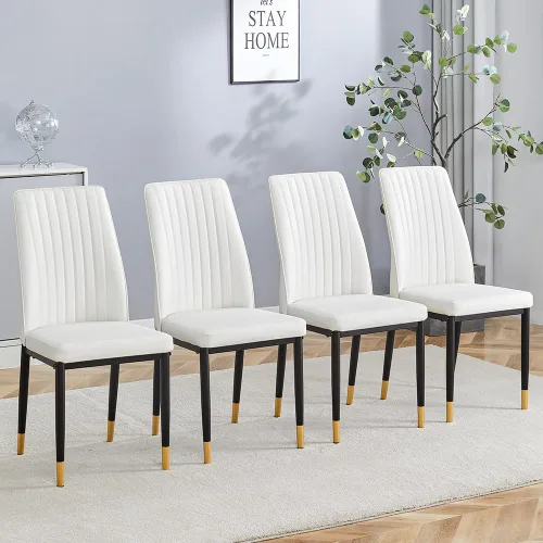 Miniatura 22 de Sillas De Comedor Juego de 4 Sillas De Comedor Juego de 4 Sillas De Comedor para Comedor, Juego de 4 Sillas De Comedor para Comedor, Cocina, Sala