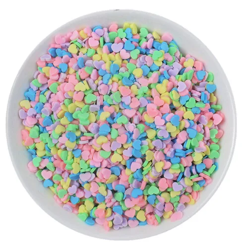 Miniatura 18 de 3.53 oz de resina con parte trasera plana, accesorios de limo, decoración de chispas de arcilla para relleno de dijes de limo, suministros de limo