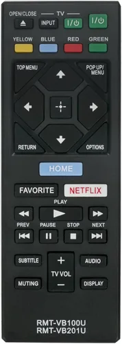 Miniatura 2 de ALLIMITY RMT-VB100U RMT-VB201U reemplazado 2 en 1 remoto apto para Sony Blu-Ray DVD Player BD Disc UBP-X700 BDPBX150 BDPS3500 BDPS4500 BDPS5500
