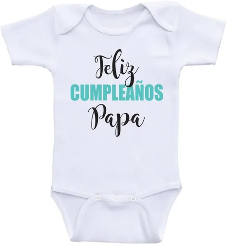 Miniatura 4 de Feliz Cumpleanos Papa - Body de cumpleaños para bebé