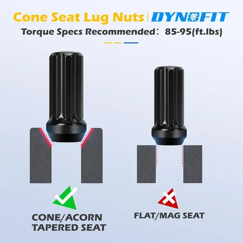 Miniatura 4 de dynofit tuercas de llanta M14 x 1.5