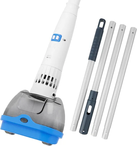 Limpiador de bañera de hidromasaje recargable para spa - Sistema de accionamiento magnético, filtro de malla ultra fina para partículas pequeñas,