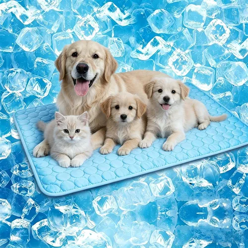 Miniatura 11 de Tapete refrescante para perros, tapete refrescante Arc-Chill mejorado para perros Q-Max > 0.4, almohadilla de refrigeración lavable para perros