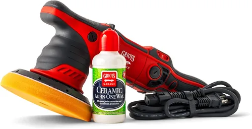 Miniatura 10 de Griot's Garage Pulidora Orbital Aleatoria G9 10901 – Buffer de Acción Dual de 1000 Vatios para Detallado de Automóviles, Pulido, Encerado