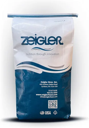 Zeigler Koi/Goldfish Food - Dieta de cultivo para un alto crecimiento, pellets de 0.118 in, bolsa de 33 libras