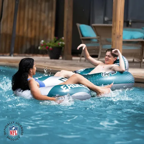 Miniatura 5 de BigMouth - Flotadores inflables para piscina de 36 pulgadas, con licencia oficial de la NFL, tubo interior para adultos y adolescentes