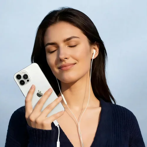 Miniatura 3 de Adaptador de Lightning a 3.5mm para auriculares para iPhone - Paquete de 2 adaptadores de aux para iPhone de alta fidelidad, convertidor de conector