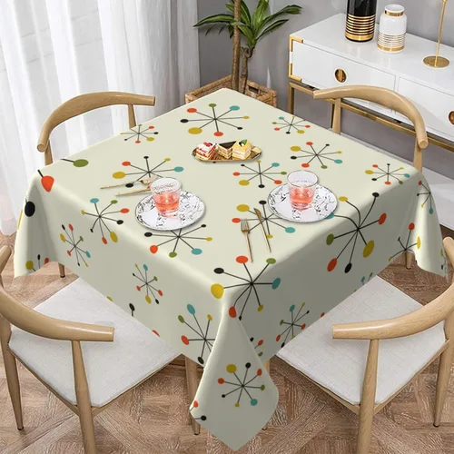 Miniatura 46 de Mantel decorativo con patrón azteca, estilo nativo étnico, bohemio, geométrico, verde, para cocina, banquete de fiesta y vacaciones, color negro