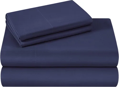 Miniatura 22 de HOMEIDEAS Sábanas de cama tamaño King – Juego de 6 piezas (dorado) – Sábanas de microfibra cepillada extra suave 1800, bolsillo profundo, sin