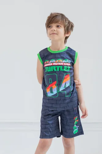 Miniatura 4 de Teenage Mutant Ninja Turtles Conjunto de traje de 3 piezas camiseta sin mangas