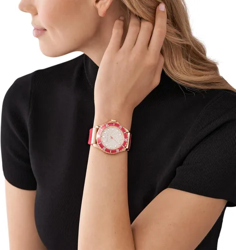 Miniatura 5 de Michael Kors Everest - Reloj de acero inoxidable para mujer con correa de acero o silicona