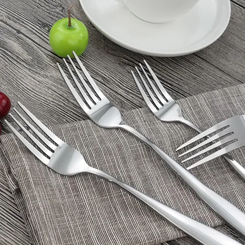 Miniatura 5 de Tenedores de cena de acero inoxidable de 16 piezas, 8.27 pulgadas