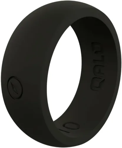 QALO - Colección de anillos de silicona clásicos para hombre