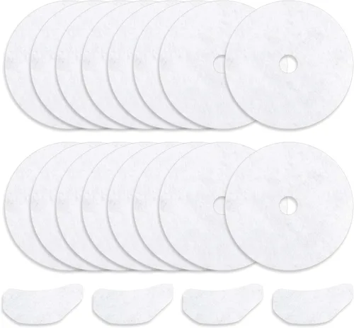 Juego de 20 filtros de escape para secadora de tela extra gruesa, aptos para Sony a, Panda, A-vent, Magic Chef, secadores 16 filtros de escape y 4