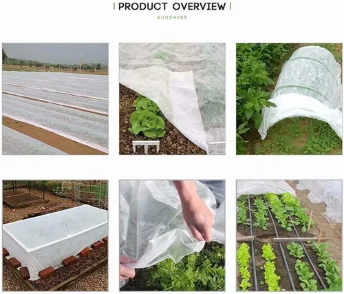 Miniatura 2 de Agfabric Cubiertas para Plantas Protección contra Heladas 10'x50' 0.55oz Mantas contra Heladas para Plantas Cubiertas de Protección contra Heladas