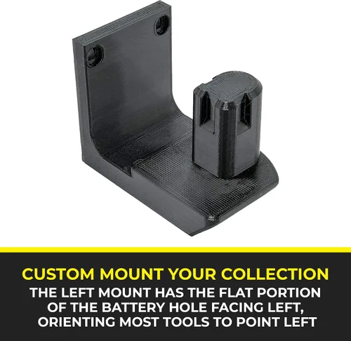 Miniatura 4 de Spartan Mounts Soporte de herramienta para herramientas eléctricas Ryobi Gancho de almacenamiento de pared Práctico organizador de garaje