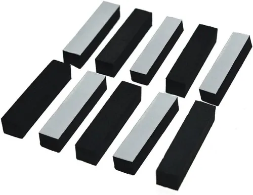 Miniatura 8 de KAISH Paquete de 4 almohadillas de ajuste de altura de pastillas de espuma con resortes para pastillas P Bass o Jaquar