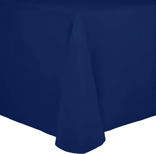 Miniatura 13 de Ultimate Textile Cotton-Feel - Mantel ovalado de poliéster hilado resistente a las manchas y a las arrugas, lavable a máquina, color berenjena, 1