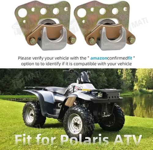 Miniatura 5 de Pinza de freno delantera izquierda y derecha para Polaris ATV Sportsman 335 400 500 600 700 Sportsman 500 6X6 Magnum 330 500 Magnum 325 2X4 4X4
