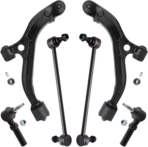 Miniatura 92 de Detroit Axle - Kit de extremo delantero para Chrysler 300 Dodge Charge Challenger 2011-2023, 2 brazos de control inferiores traseros 2 rótulas