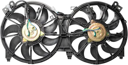 Miniatura 176 de TRQ Conjunto de ventilador de refrigeración dual del radiador compatible con Toyota Highlander 2008-2013 TO3115155