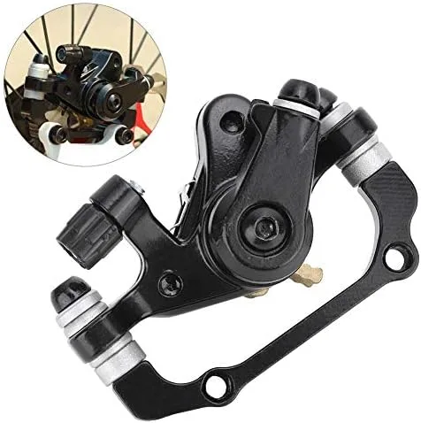 Miniatura 3 de Vbest life Freno de disco, pinzas de freno de disco mecánicas delanteras y traseras universales para bicicleta eléctrica (trasera (F180 R160))