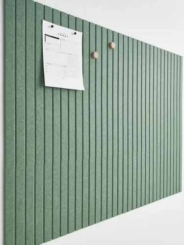 Miniatura 22 de VIVELDA Azulejos de fieltro para tablón de anuncios de 48 x 36 pulgadas, paquete de 12 tableros de corcho alternativos, certificado OEKO-TEX