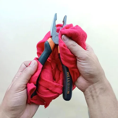 Miniatura 8 de Trapos de limpieza de camisetas de color reciclado (caja de 600 libras de palé de 60 x 10 libras) en trapos de algodón de color caja, perfectos