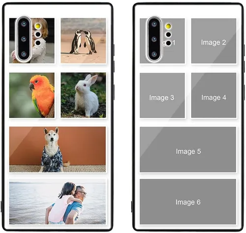 Miniatura 531 de Funda de teléfono personalizada para Samsung Galaxy S22+ / S22 Plus 5G, funda de TPU suave de vidrio templado antiarañazos personalizada con foto