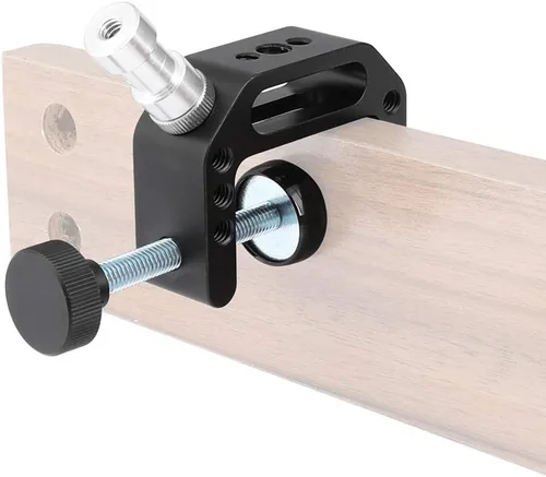 Miniatura 4 de CAMVATE Abrazadera en C robusta con puntos de montaje de tornillo de rosca macho y hembra de 1/4" y 3/8" (tipo universal) - 2474